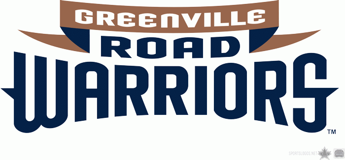 greenville road warriors 2010-pres wordmark logo iron on heat transfer